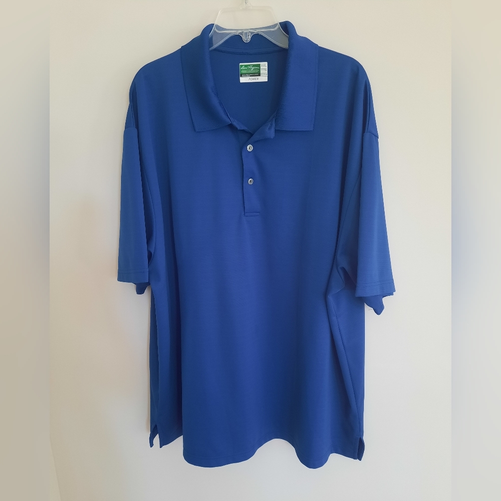 Ben Hogan Mens  Performance Polo  Blue, Polyester, Size 3XL